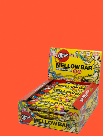 BSc Mellow Bar. En proteinbar du må oppleve! 
Finnes i fire forskjellige smaker.